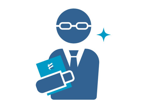 全ての業務を資格を持った専門家が対応します